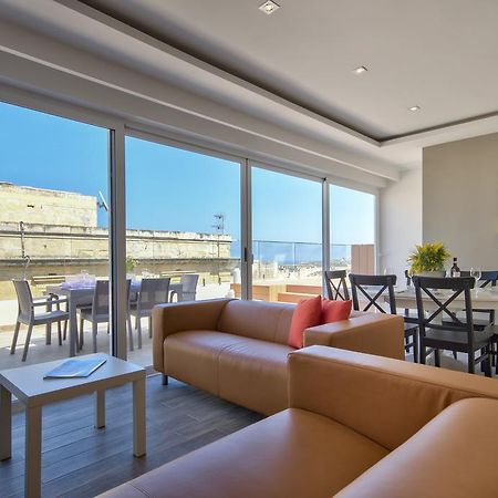 Valletta Luxe 3-Bedroom Duplex Penthouse With Sea View Terrace And Jacuzzi Eksteriør bilde