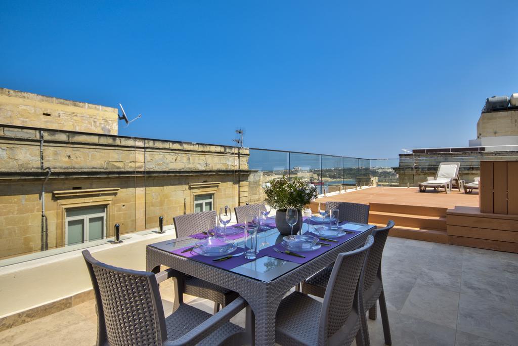 Valletta Luxe 3-Bedroom Duplex Penthouse With Sea View Terrace And Jacuzzi Eksteriør bilde