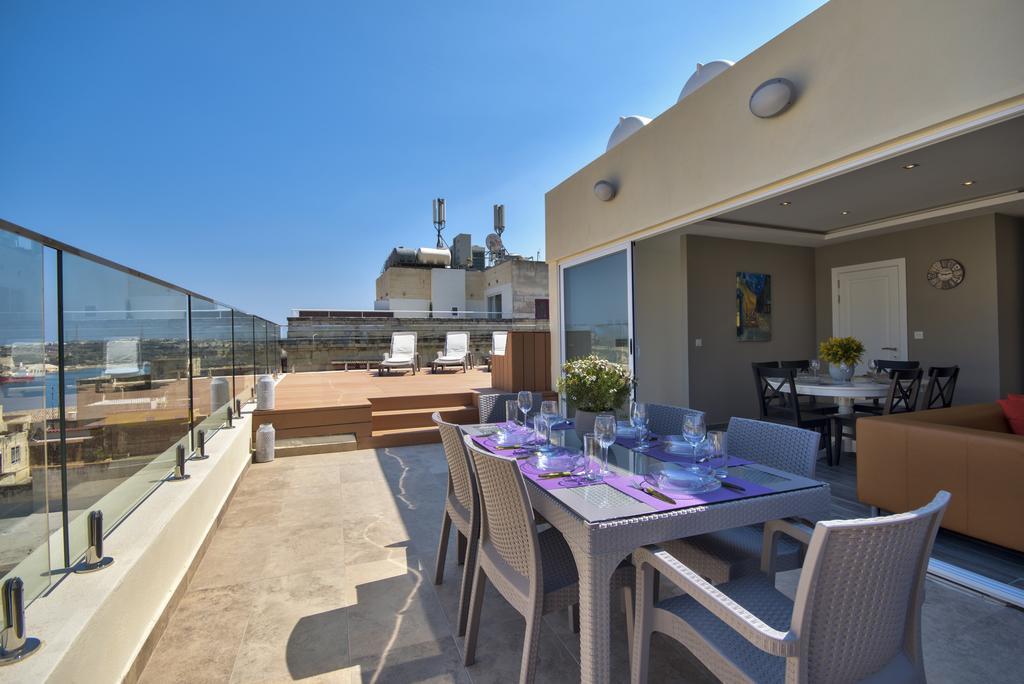 Valletta Luxe 3-Bedroom Duplex Penthouse With Sea View Terrace And Jacuzzi Eksteriør bilde